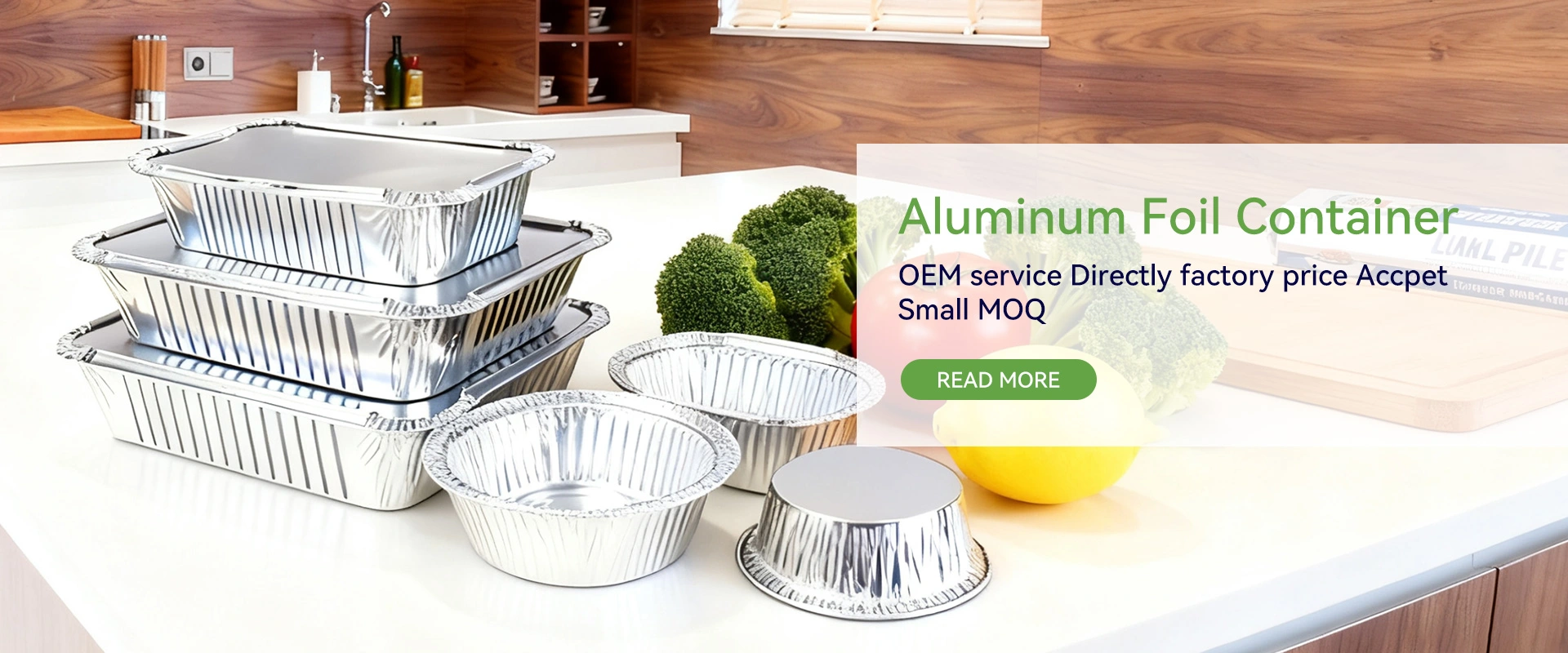 Leverantör av aluminiumfoliebehållare