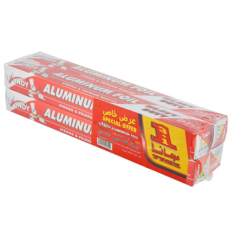 Matinpackning Köksrullar Aluminiumfolie